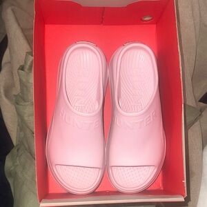 Hunter Slip-On Slide Sandals